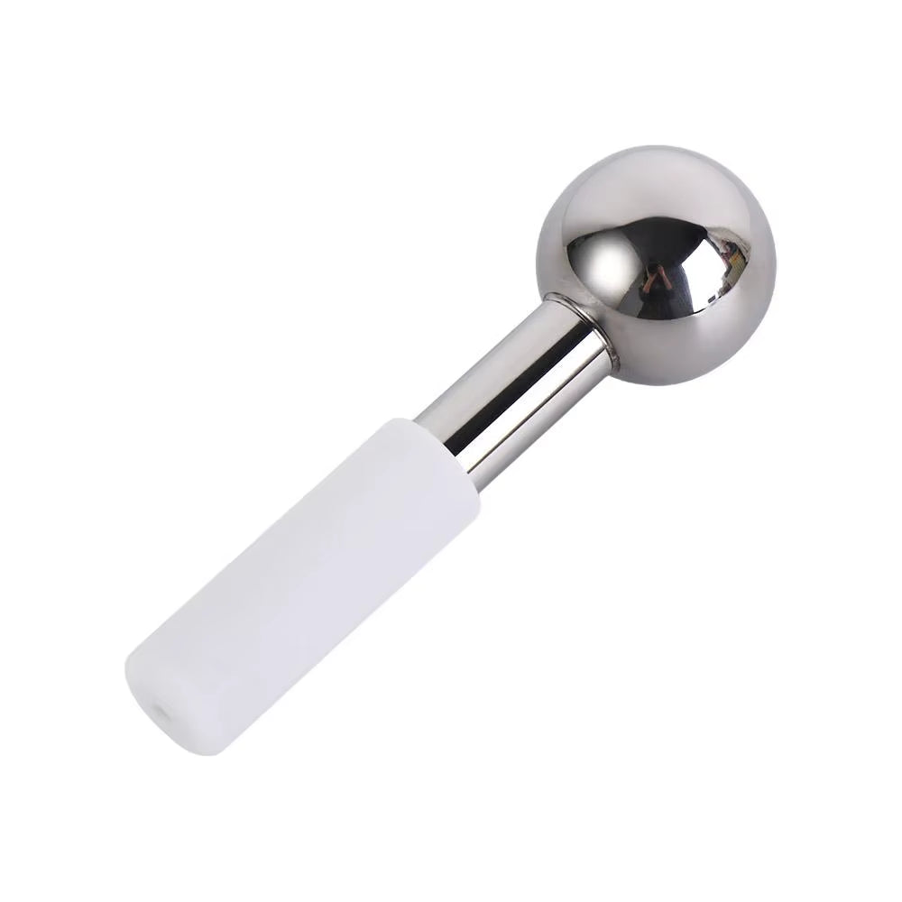 Stainless Steel Ice Wave Beauty Massage Stick Face Massage Narrow Pores Facial Ice Globes anti Aging Educe Swelling