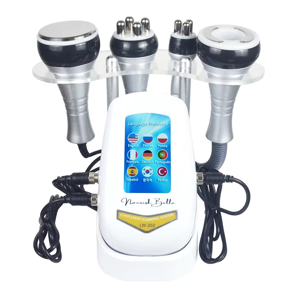 3/4-In-1 40K Body Slimming Massager Cavitation Machine Multi-Functional Device Face Body Tightening Lifting Beauty Salon
