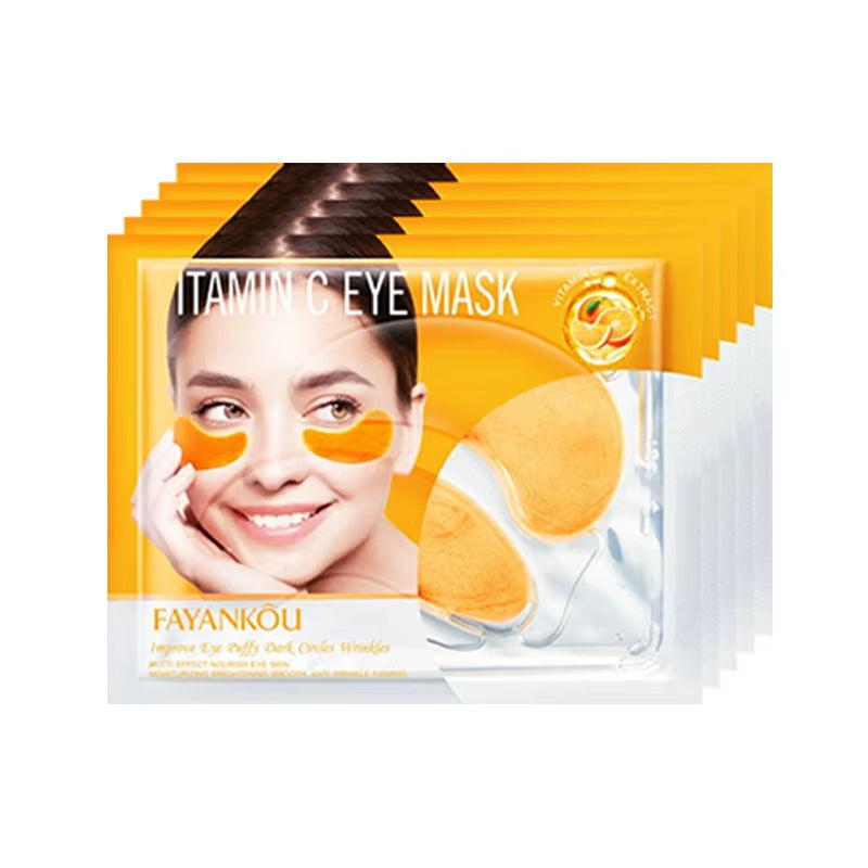 5/10/20 Pairs Crystal Collagen Eye Mask Eyes Skincare Moisturizing anti Dark Circles Eye Bags Anti-Aging Eye Patches Skin Care