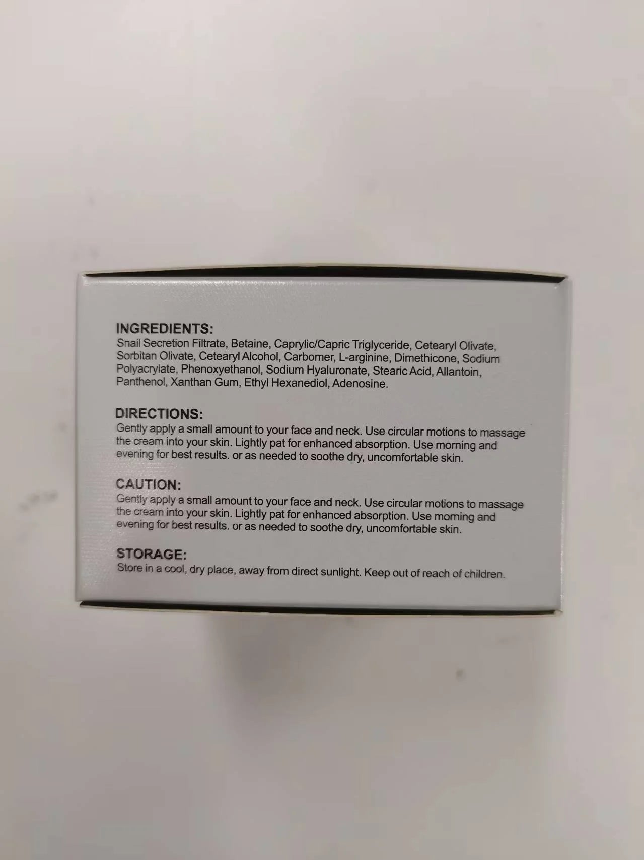 Snail-Mucin Moisturizer 92% Cream,Daily Face Moisturizer Hydrating for Women Dry Skin and Sensitive Skin,All Skin Types Skincare - 2Pack