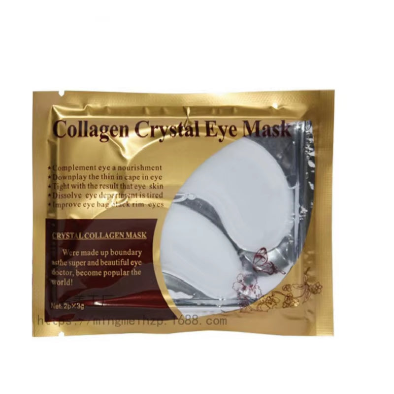 20Pcs=10Pairs Gold Collagen Crystal Eye Mask Skincare Eye Patches Firming Moisturizing Nourishing Eye Skin Care Products
