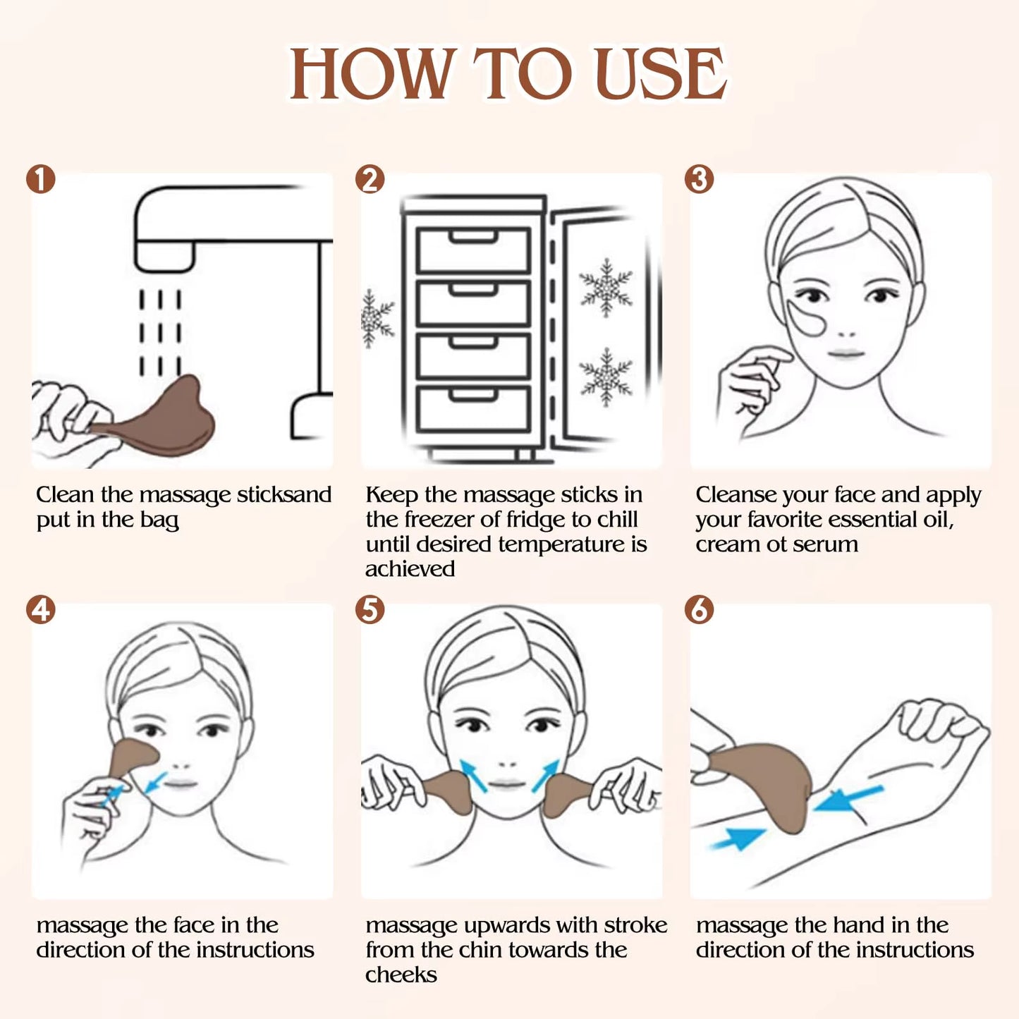 Ice Globes Facial Skin Care Tools for Women Face Eyes, Esthetician Supplies Cooling Spa Globes Cold Roller