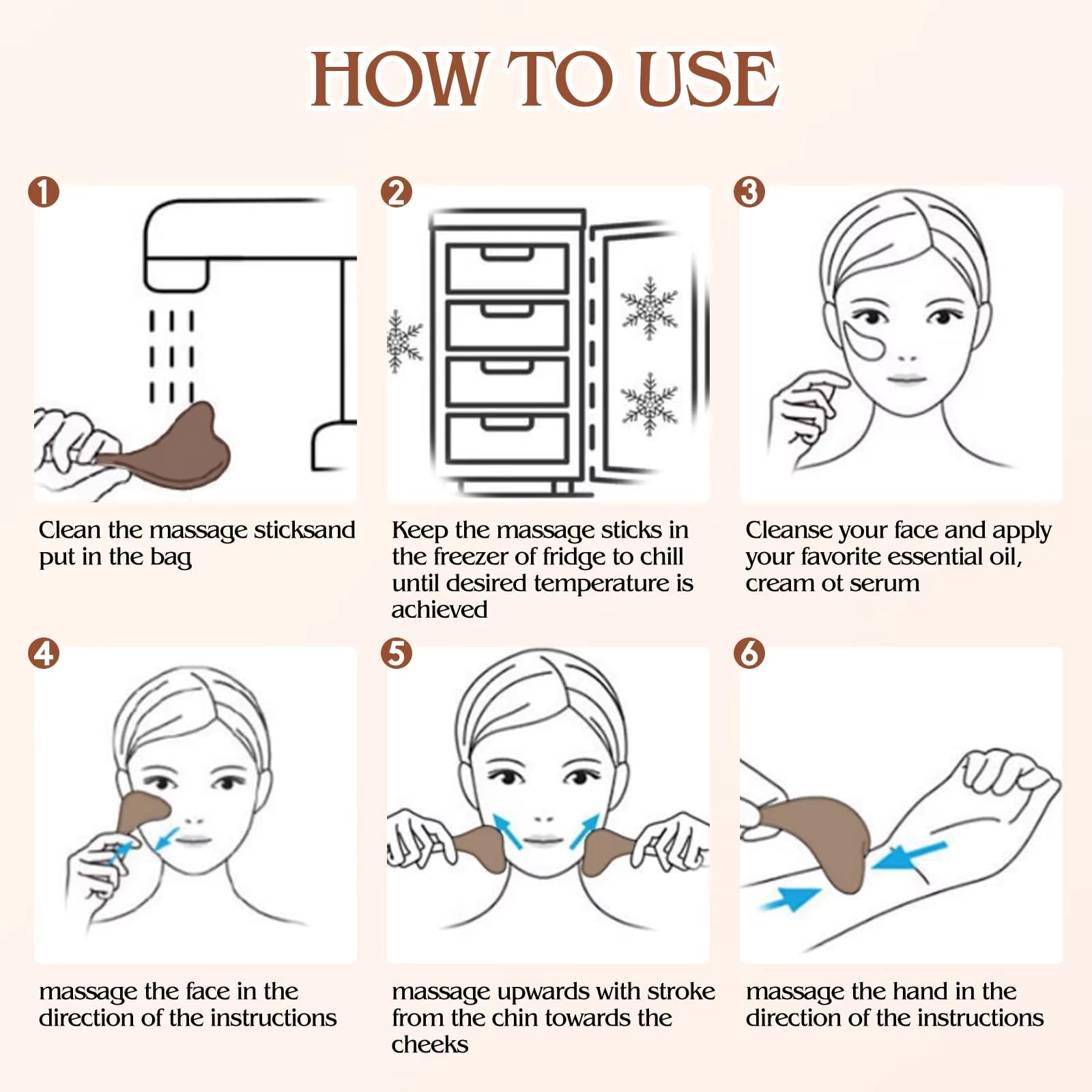 Ice Globes Facial Skin Care Tools for Women Face Eyes, Esthetician Supplies Cooling Spa Globes Cold Roller