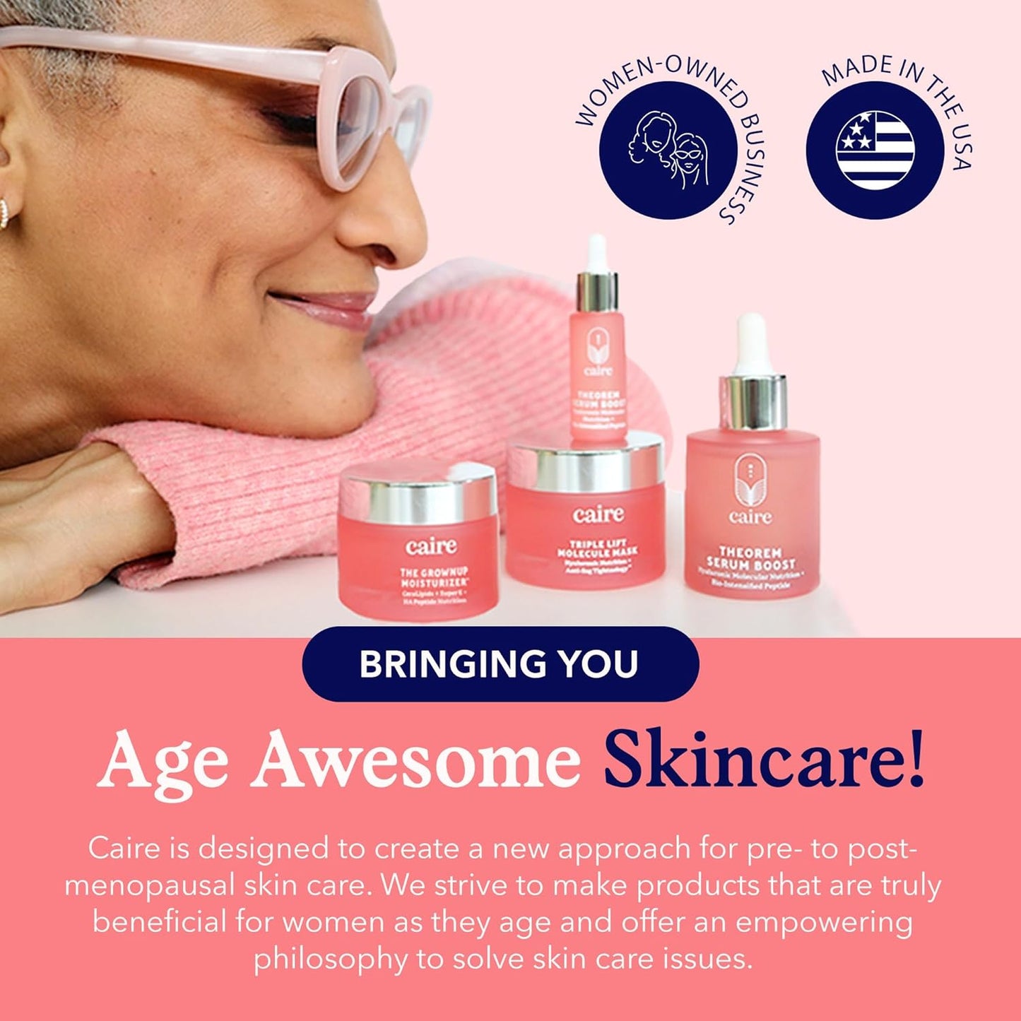 ‘Own Your Age’ Bioavailable Hyaluronic Acid Collagen Peptide Serum for Face, Eyes + Neck | 15Ml