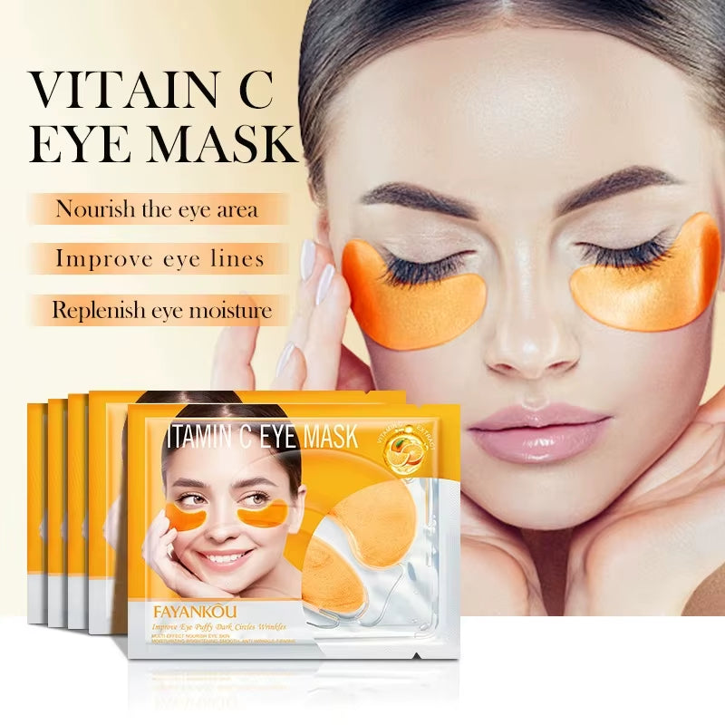 5/10/20 Pairs Crystal Collagen Eye Mask Eyes Skincare Moisturizing anti Dark Circles Eye Bags Anti-Aging Eye Patches Skin Care