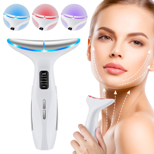 LED Microcurrent Facial Skin Tightening Lifting Device Face Neck Beauty Machine