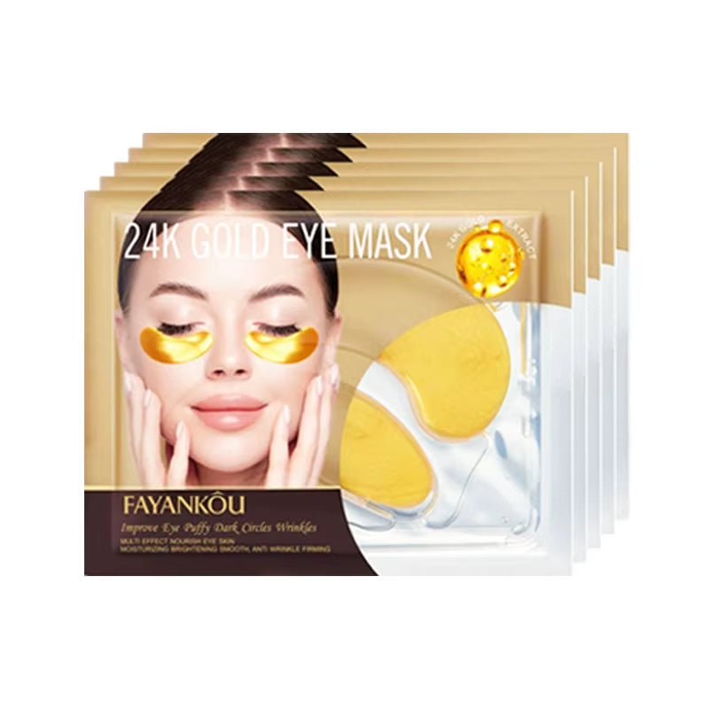 5/10/20 Pairs Crystal Collagen Eye Mask Eyes Skincare Moisturizing anti Dark Circles Eye Bags Anti-Aging Eye Patches Skin Care