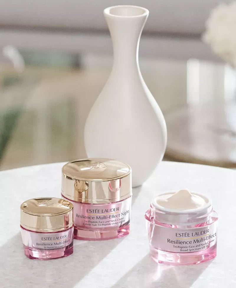 Resilience Multi-Effect Tri-Peptide Face & Neck Cream Moisturizer SPF 15 for Normal/Combination Skin 2.5 Oz.