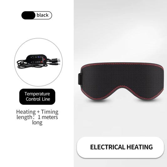 Heated Eye Mask Eye Mask for Dry Eyes with 3 Heat Levels Hot Compress Warm Compress Heating Pad for Sleep Dark Circles