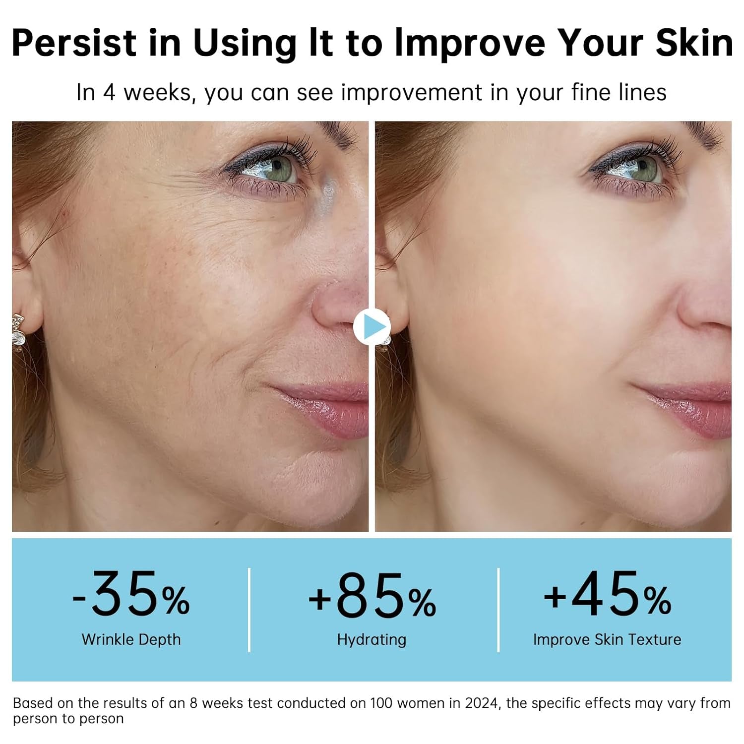 Peptides Serum for Face, 2 PCS Buffet Multi Peptide Face Serum for Anti-Aging, Moisturizing, Fine Lines & Acne.