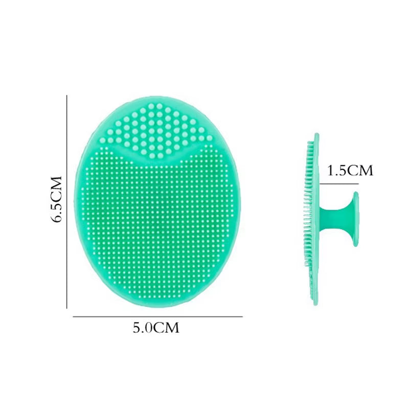 Silicone Face Cleansing Brush Facial Deep Pore Skin Care Scrub Cleanser Tool New Mini Beauty Soft Deep Cleaning Exfoliator