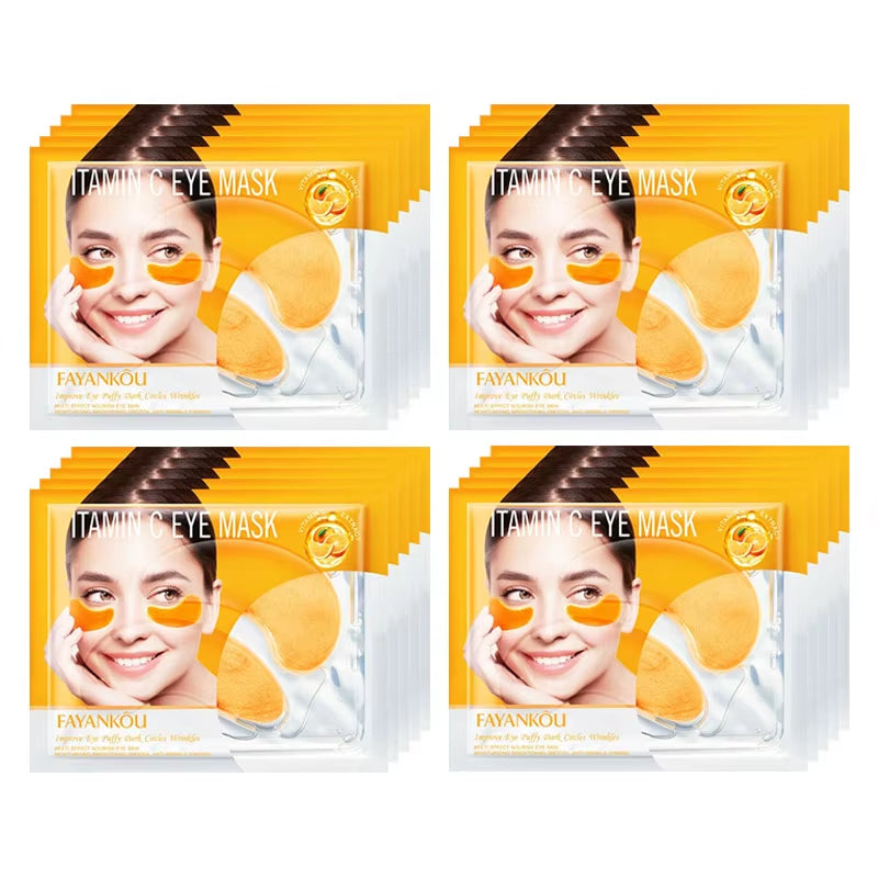 5/10/20 Pairs Crystal Collagen Eye Mask Eyes Skincare Moisturizing anti Dark Circles Eye Bags Anti-Aging Eye Patches Skin Care