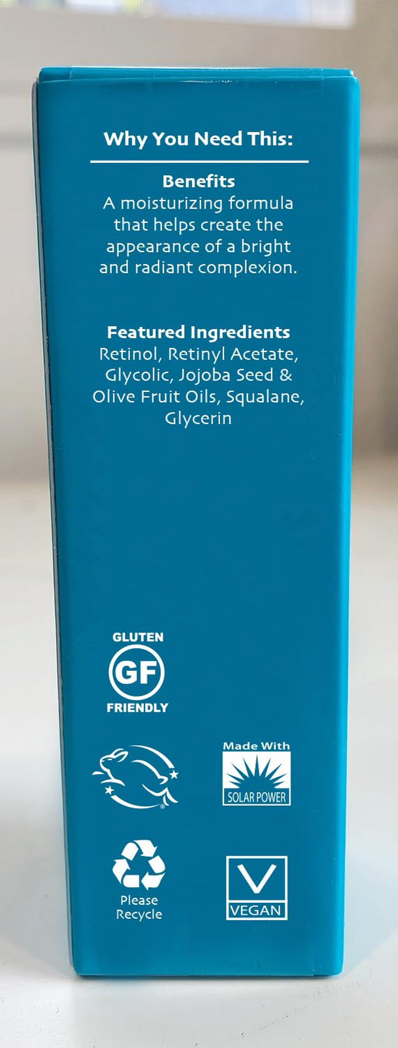 Retinol Anti-Wrinkle Cream, 0.5 Oz.