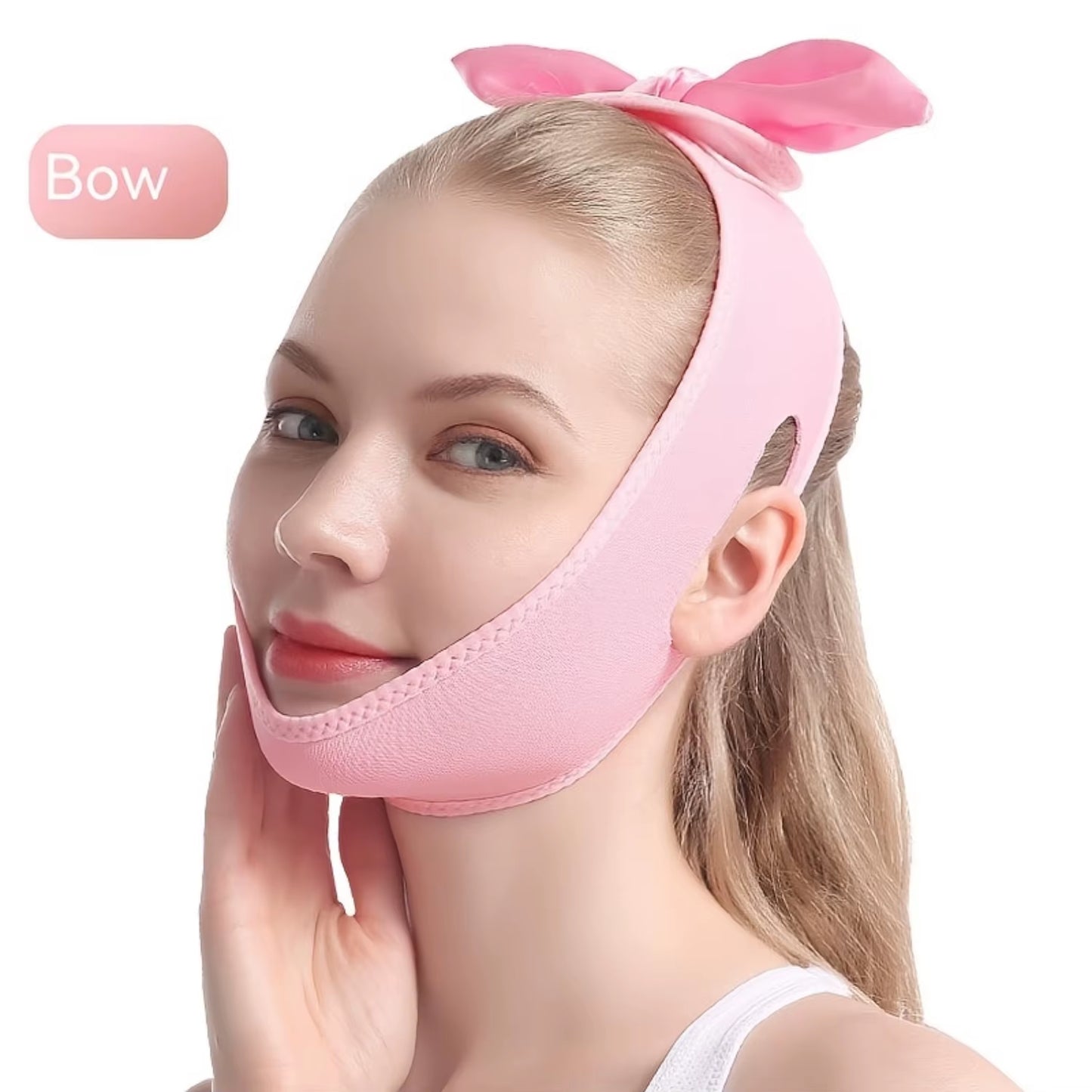 Reusable Double Chin Reducer,V Shaped Slimming Face Mask,Anti- Wrinkle Face Mask,Chin up Mask, Face Lifting Belt