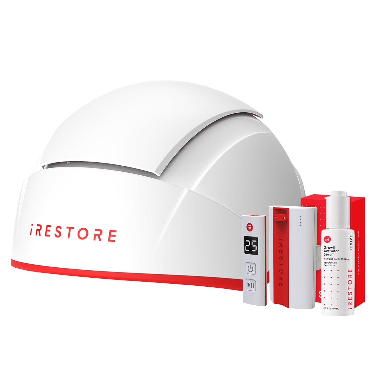 Professional 282 Laser Hair Growth Device + Anti-Hair Loss Serum