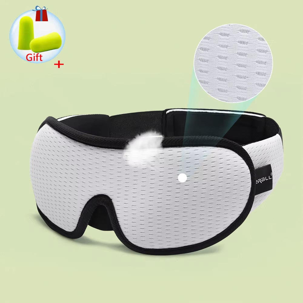 3D Sleeping Mask 100% Blackout Blindfold Sleep Mask for Eyes Smooth Sleep Eye Mask Sleeping Aid Eye Mask for Travel Slaapmasker