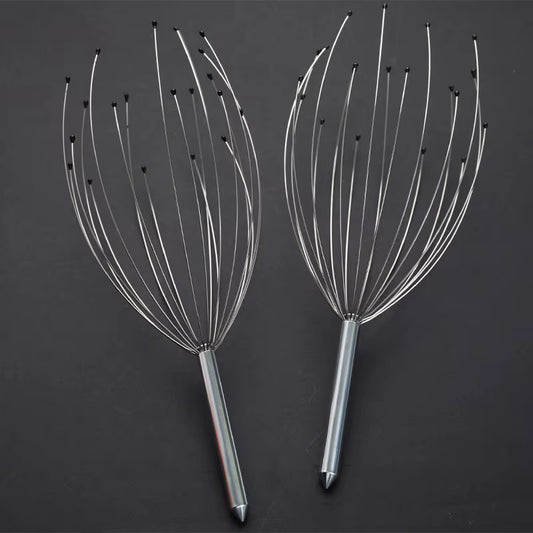 Head Scratching Massage 20 Claws Octopus Head Massager Scalp Scratcher Massage Claw Small Artifact Soul Extraction Extractor