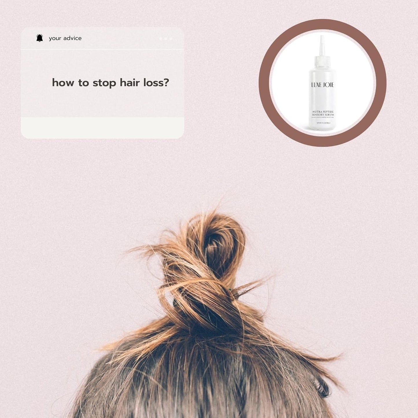 Nutra Peptide Sensory Serum Resores Roots & Scalp Hair Care Products 2 Oz