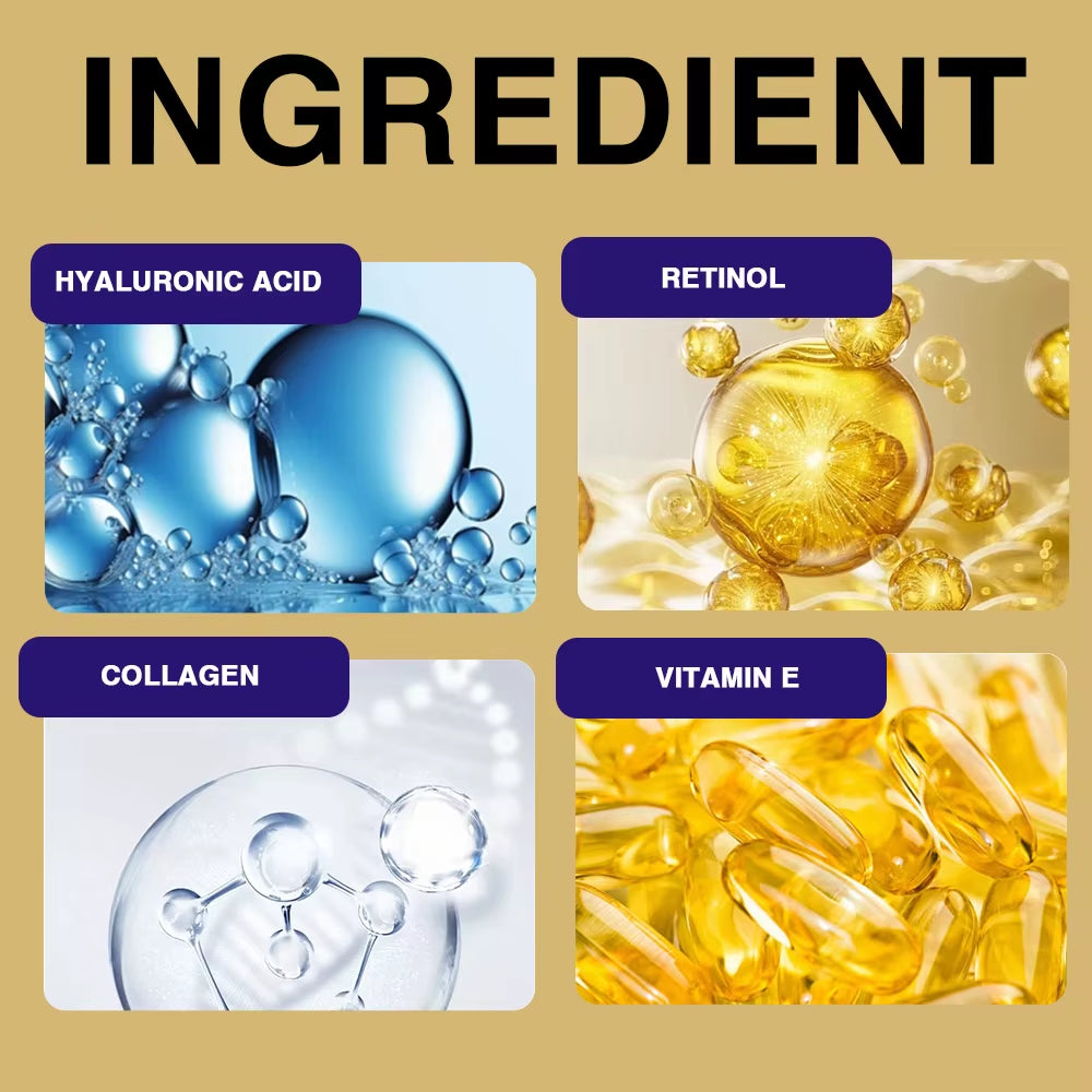 Collagen Peptide - anti Aging Collagen Serum for Face, Skin Brightening, Reduces Fine Lines Anti-Wrinkle Aging Shrinks Pores