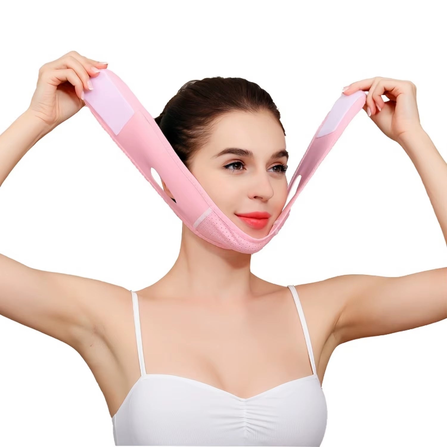 Reusable Double Chin Reducer,V Shaped Slimming Face Mask,Anti- Wrinkle Face Mask,Chin up Mask, Face Lifting Belt