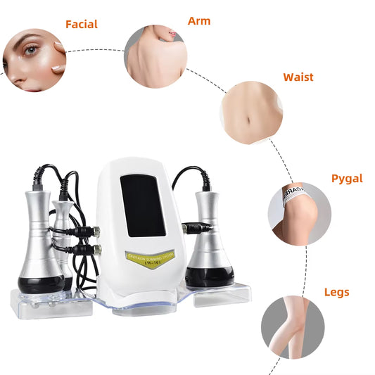3/4-In-1 40K Body Slimming Massager Cavitation Machine Multi-Functional Device Face Body Tightening Lifting Beauty Salon