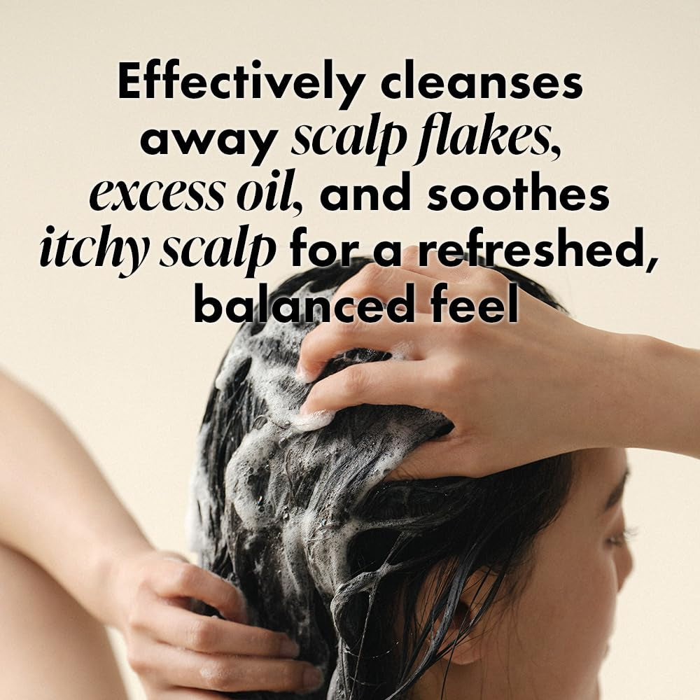 Real Mary Exfoliating Dry Scalp Shampoo, 13.52 Fl Oz - Organic Rosemary Hair for Itchy , Gentle Scalp Moisturizer, with Ginger & Peppermint Oil