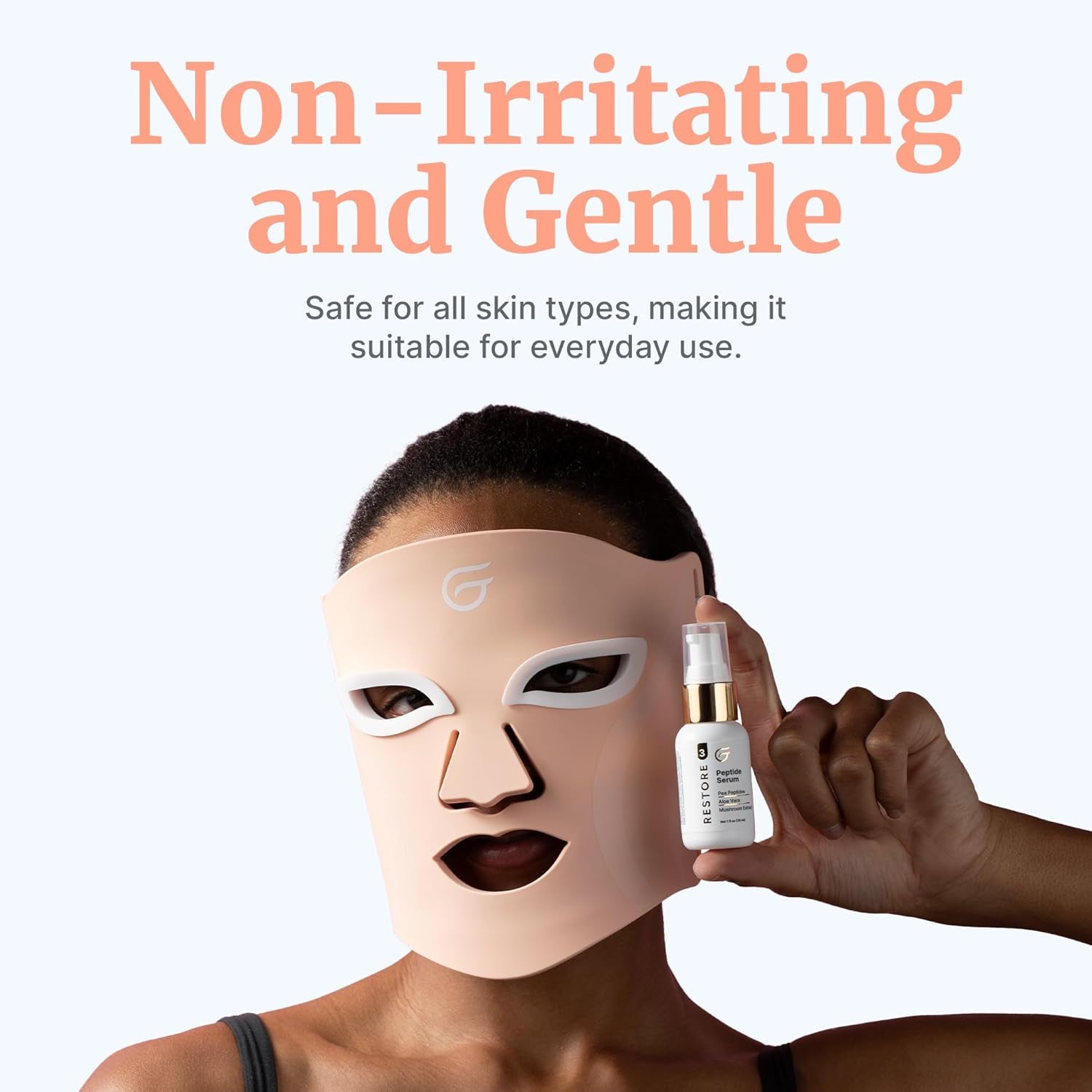 Peptide Serum for Face - Anti-Aging Facial Serum Helps Tighten & Firm Skin - Boosts Collagen & Elastin for Smooth & Supple Skin - Reduce Appearance of Hyperpigmentation & Uneven Skin Tone