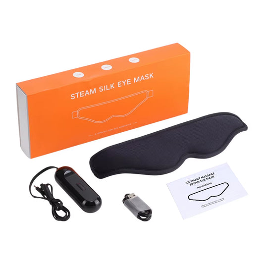 3D Vibration Eye Massager Eyeshade Rechargeable Hot Compress Eyemask for Dry Eyes Eye Mask for Sleeping Light Blocking Women Men