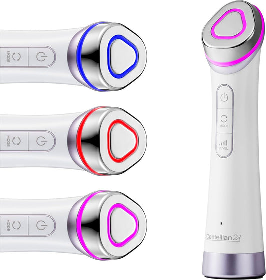 Madeca Prime Facial Toning Device - 3-In-1, Glowing Glass Skin, Better Absorption, Ultra Light. Microcurrent, Premium Korean Skin Care.