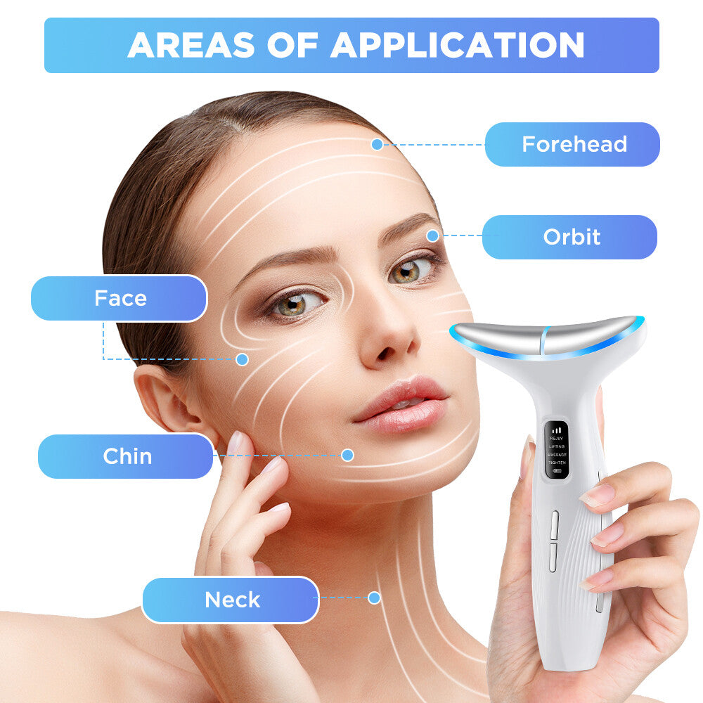 LED Microcurrent Facial Skin Tightening Lifting Device Face Neck Beauty Machine