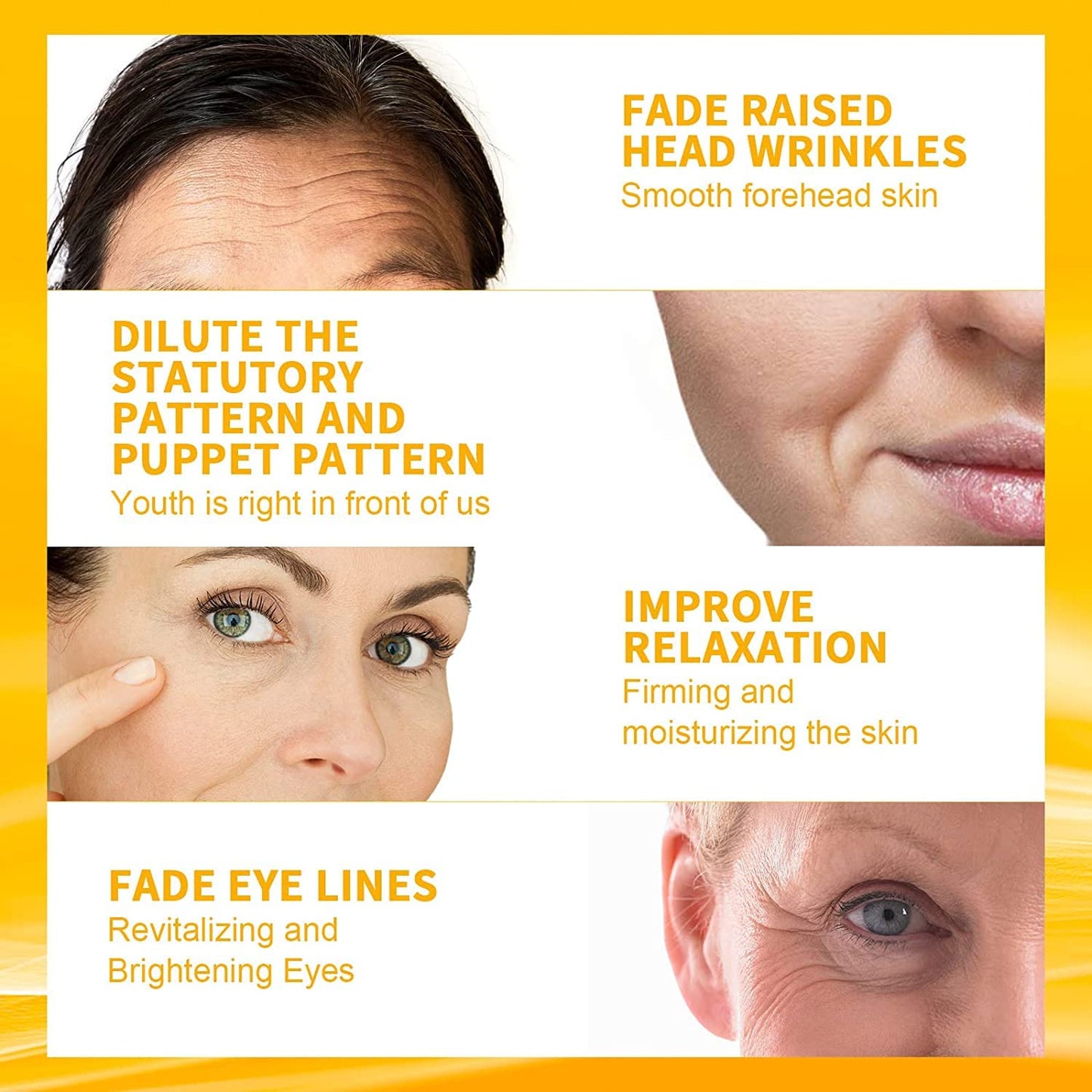 2Pcs Ginseng Polypeptide Anti-Ageing Essence, Ginseng Gold Polypeptide Anti-Ageing Essence, Ginseng Serum, for Tightening Sagging Skin Reduce Fine Lines (100 Ml)