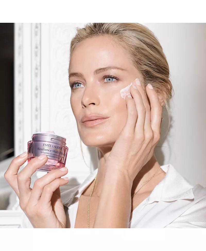 Resilience Multi-Effect Tri-Peptide Face & Neck Cream Moisturizer SPF 15 for Normal/Combination Skin 2.5 Oz.