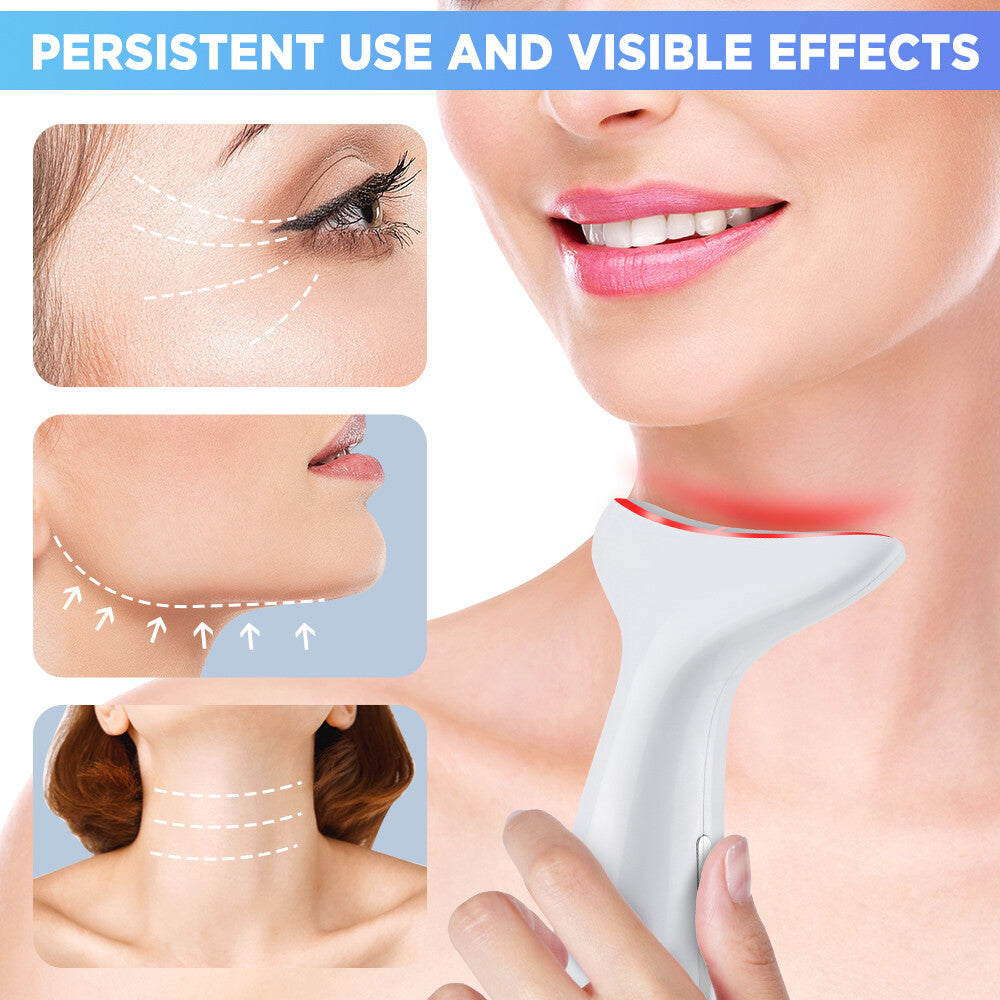 LED Microcurrent Facial Skin Tightening Lifting Device Face Neck Beauty Machine