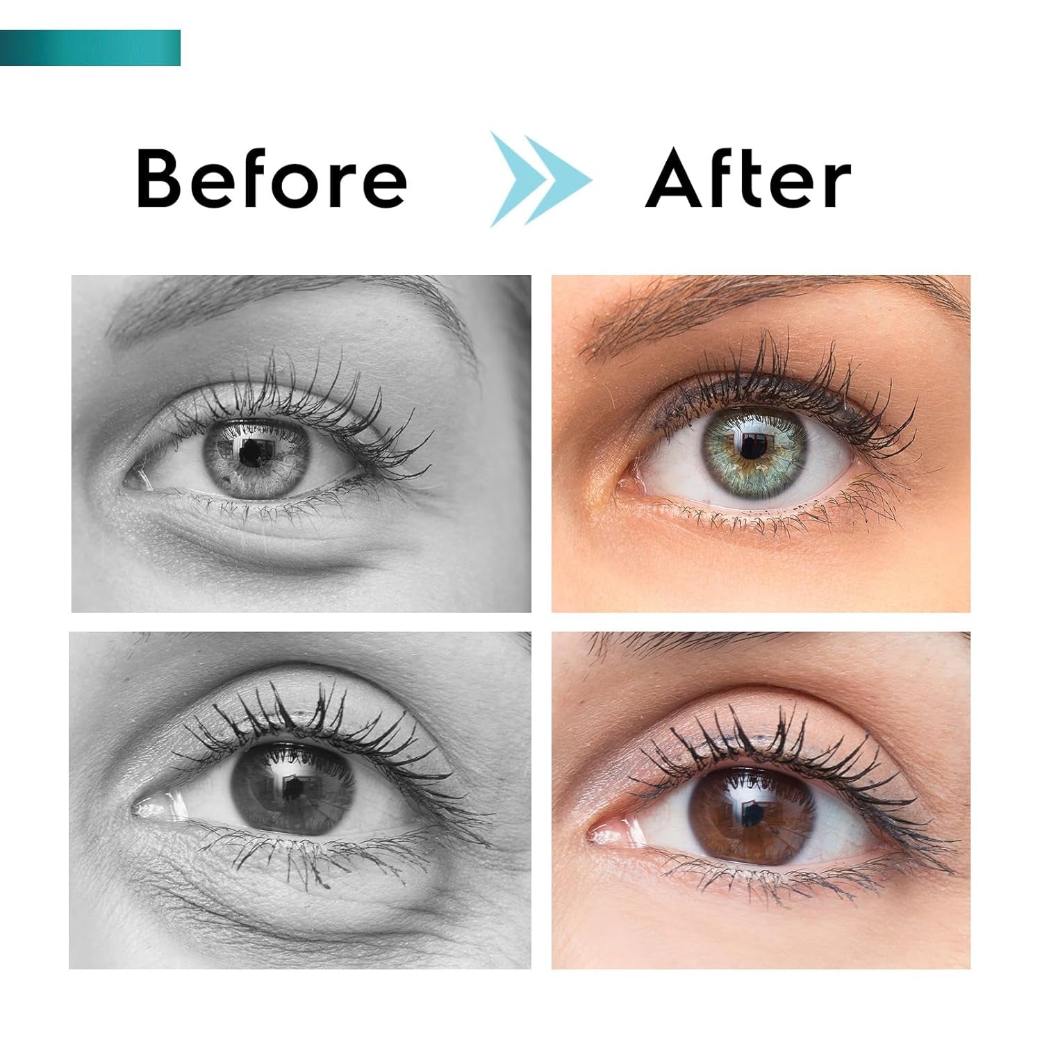 Under Eye Cream for Dark Circles and Puffiness, Eye Serum with Caffeine, Retinol