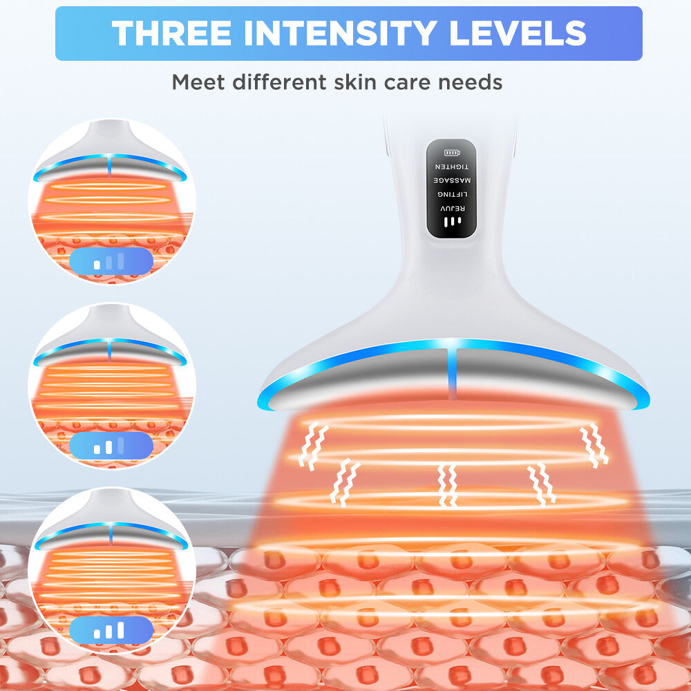 LED Microcurrent Facial Skin Tightening Lifting Device Face Neck Beauty Machine