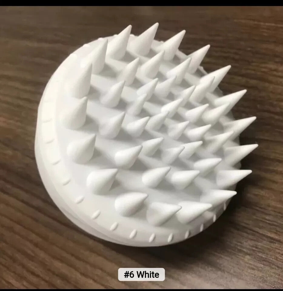 Scalp Massager Shampoo Brush, Scalp Scrubber Soft Silicone Dandruff Remove