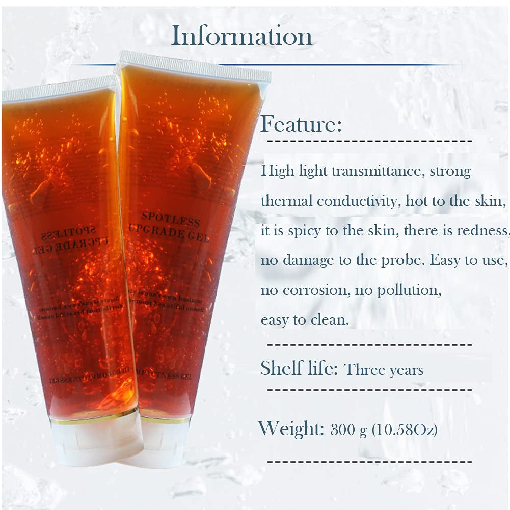 RF Slimming Firming Lifting Machine Hot Gel Preparation Gel - 10.58 Oz Conductive Gel for Use with RF Firming and Body Slimming Machines (2)