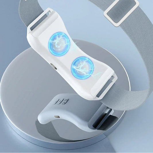 Electric Double Chin Device and V-Face Machine with 8 Modes and 15 Gear Adjustable Intensities - Intelligent Double Chin Machine for V-Face