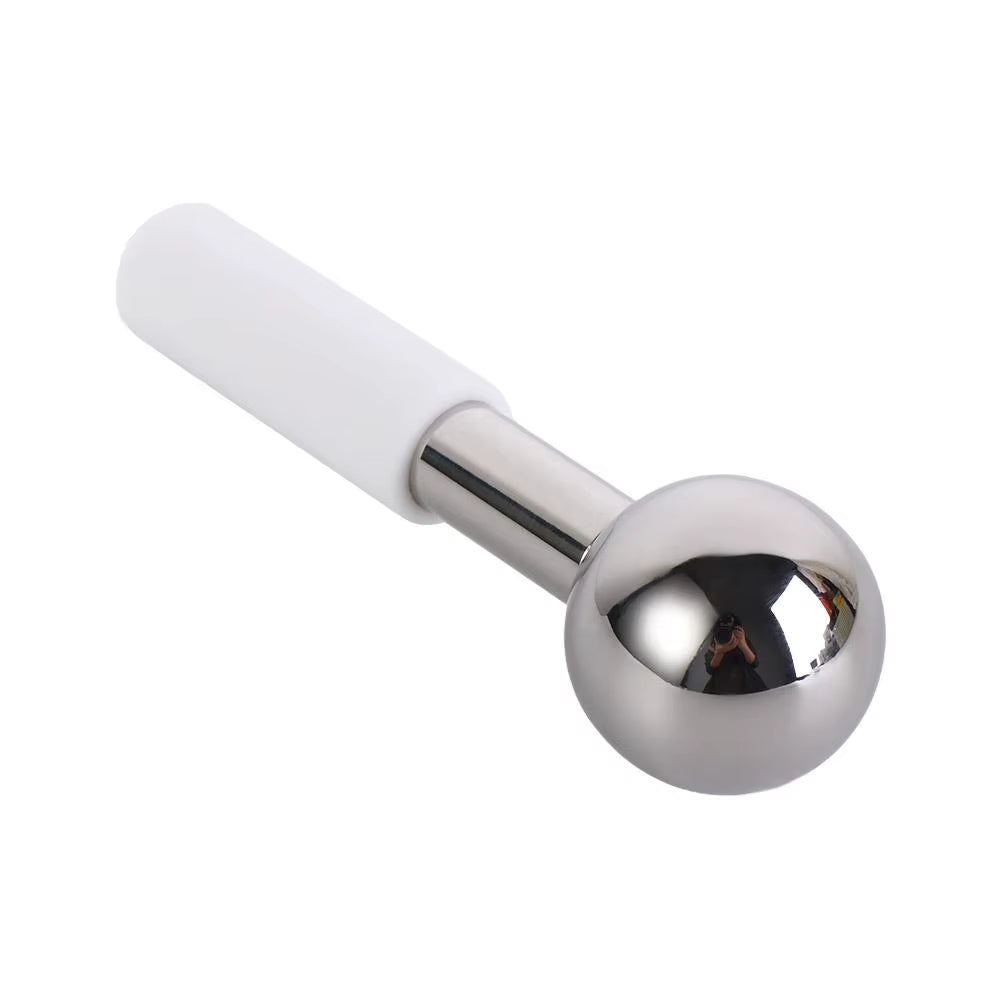 Stainless Steel Ice Wave Beauty Massage Stick Face Massage Narrow Pores Facial Ice Globes anti Aging Educe Swelling