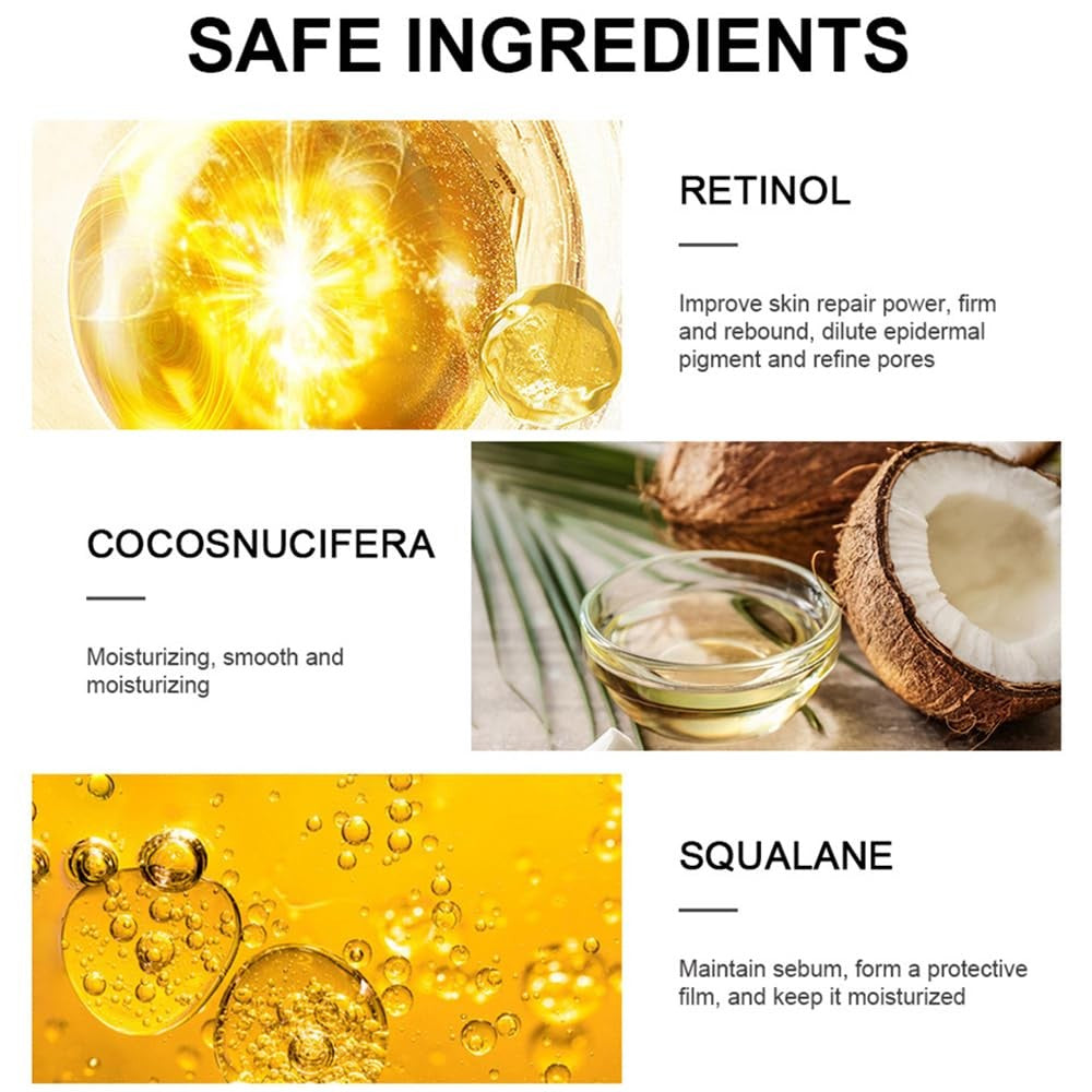 Retinol Eye Stick, Retinol Eye Cream with Collagen,Hyalu