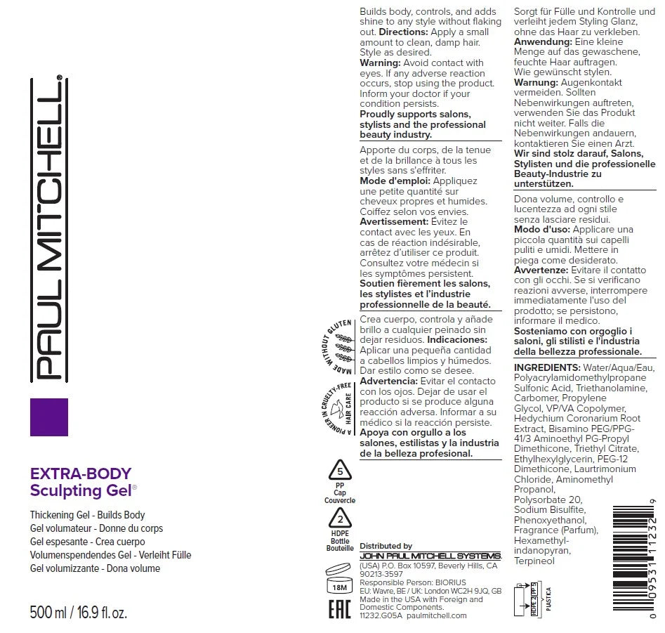 Extra-Body Sculpting Gel, 16.9 Oz.