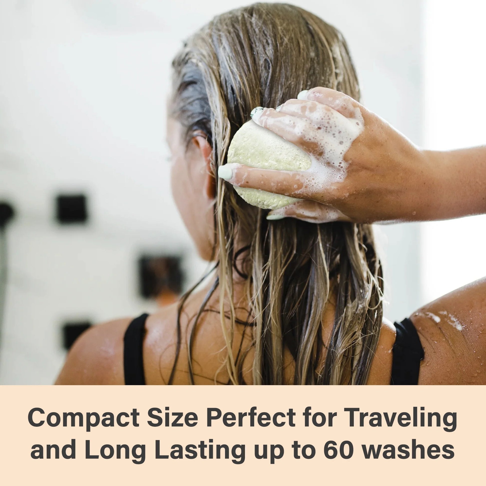 Rosemary Mint Herbal Solid Shampoo Bar for Hair Growth Handmade in USA Natural and Safe by