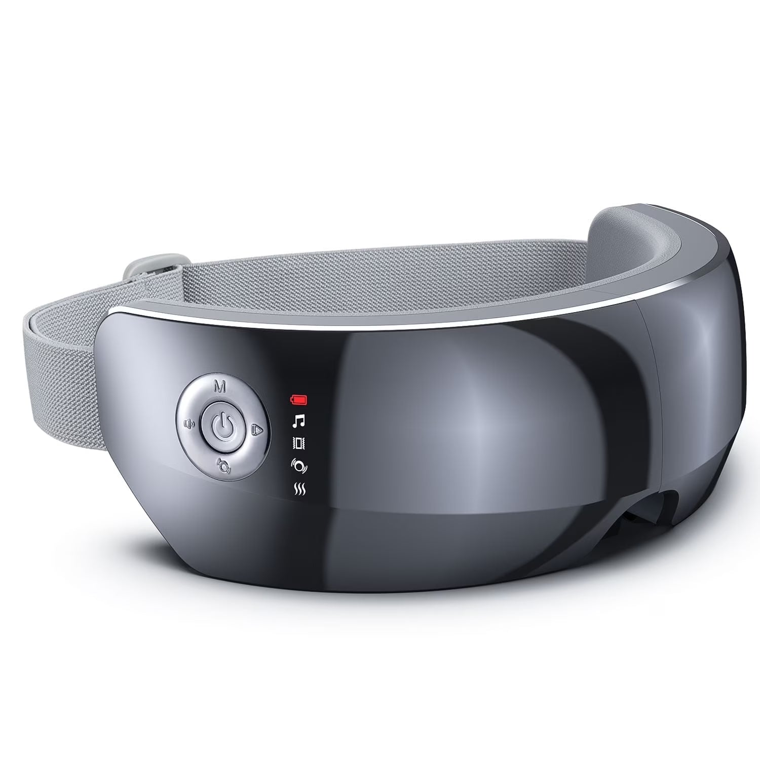 Heated Eye Massager Ture View Adaptive Temple Massage for Eye Relax, Improve Eye Blood Circulation